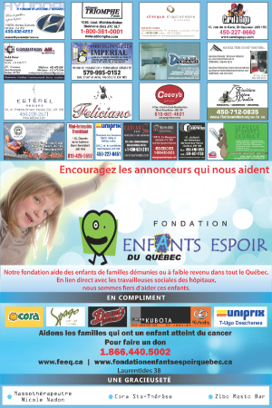 Fondation Enfants Espoir du Québec - Laurentides