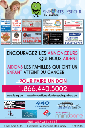 Fondation Enfants Espoir du Québec - Laval Rive Nord